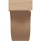 Ekena Millwork 5"W x 10"D x 10"H Classic Del Monte Rough Cedar Woodgrain TimberThane Corbel, Primed Tan CORUR05X10X10DELRCPR - alternate 5